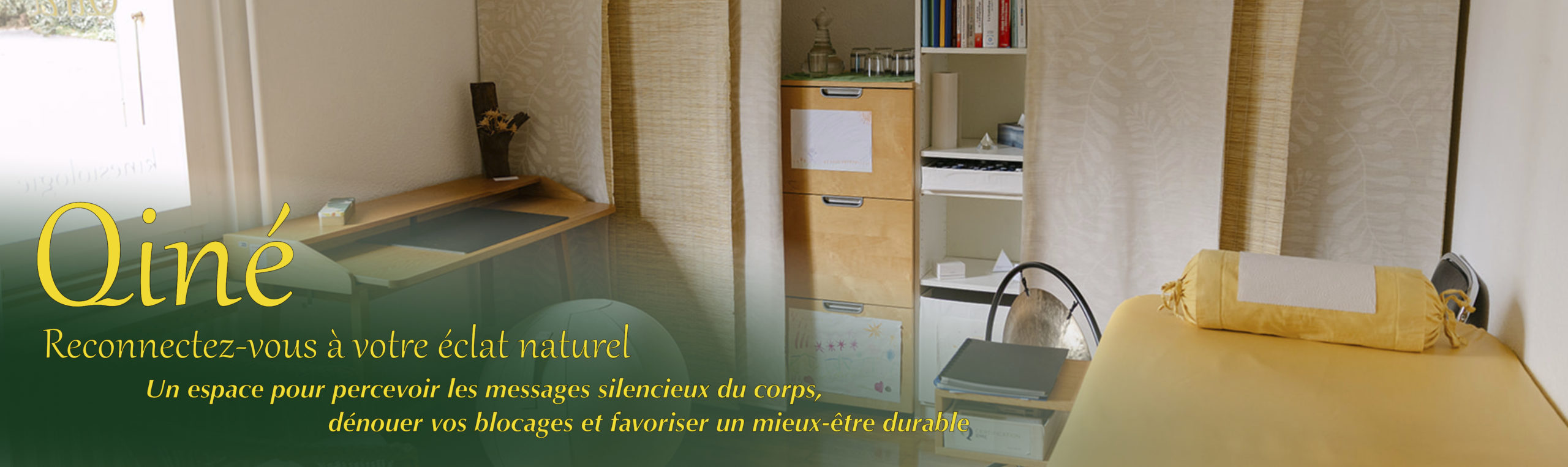 Cabinet avec texte